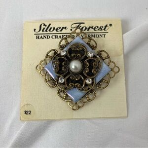 Silver Forest Hand Crafted in Vermont Brooch